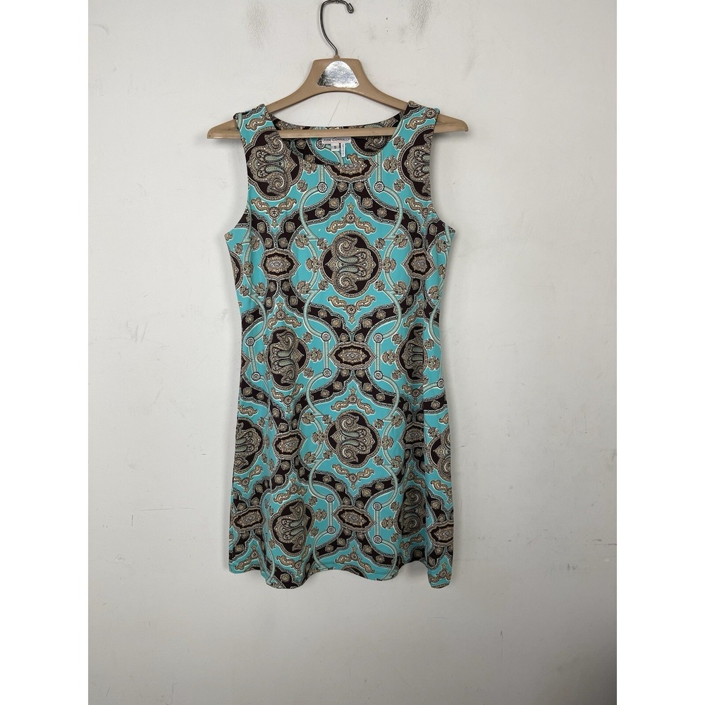 Jude Connally Womens Dress Small Green Travel Vacay Country Club Mini Preppy